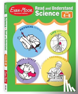 Evan-Moor Educational Publishers - Read and Understand Science, Grade 4 - 6 Teacher Resource
