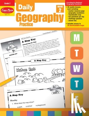Evan-Moor Educational Publishers - DAILY GEOGRAPHY PRACT TEACHER/