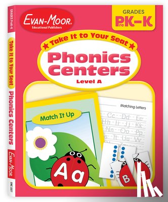 Evan-Moor Educational Publishers - PHONICS CENTERS LEVEL A TEACHE