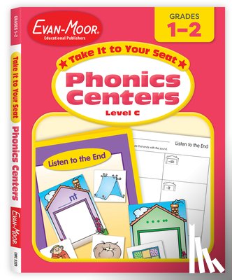 Evan-Moor Educational Publishers - PHONICS CENTERS LEVEL C TEACHE