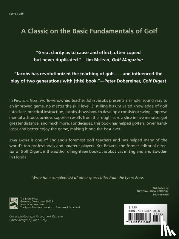 Jacobs, John, Bowden, Ken - Practical Golf