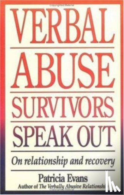 Evans, Patricia - Verbal Abuse