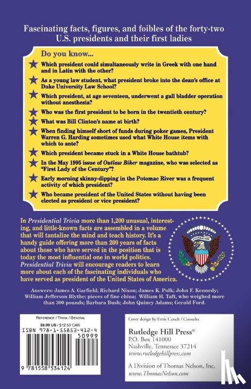 Couch, Ernie - Presidential Trivia