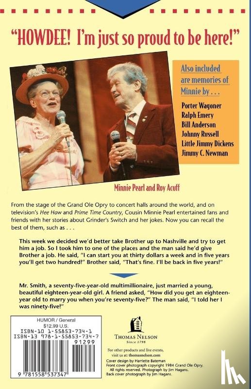 Kenworthy, Kevin - The Best Jokes Minnie Pearl Ever Told