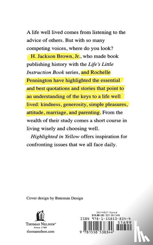 Brown, H. Jackson, Pennington, Rochelle - Highlighted in Yellow