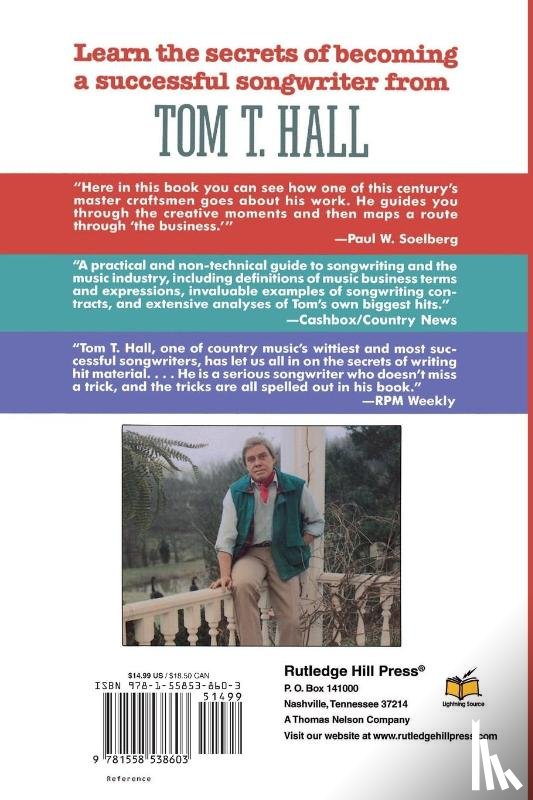 Hall, Tom - The Songwriter's Handbook