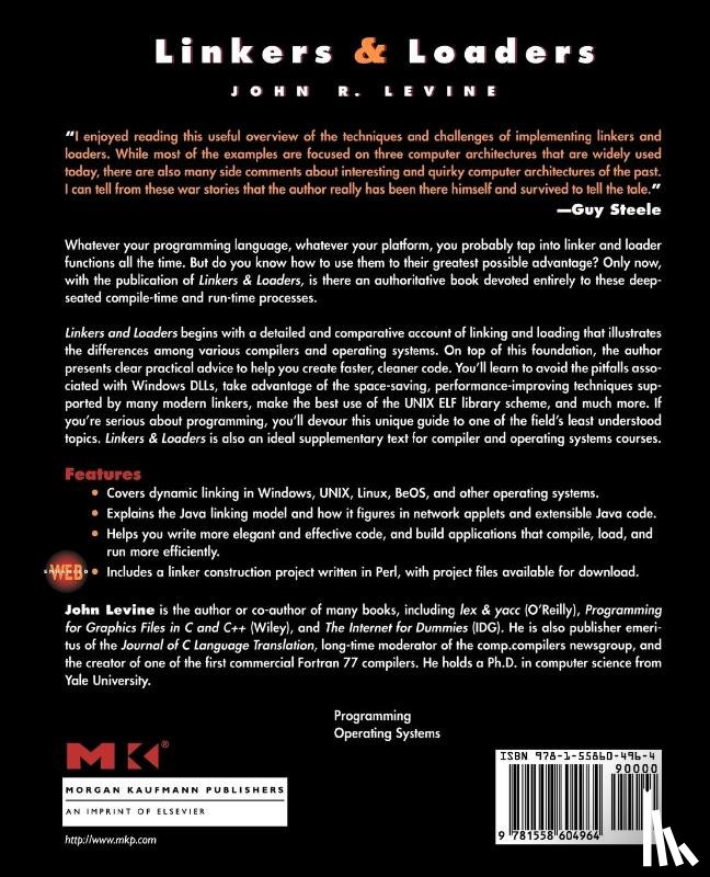 Levine, John R. - Linkers and Loaders