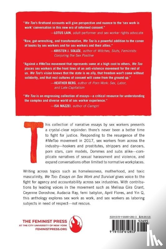  - We Too: Essays On Sex Work And Survival