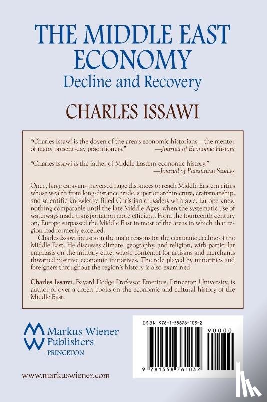 Charles Philip Issawi - The Middle East Economy