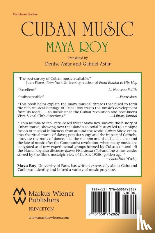 Roy, Maya - Cuban Music
