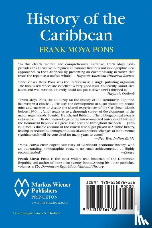 Frank Moya Pons - History of the Caribbean