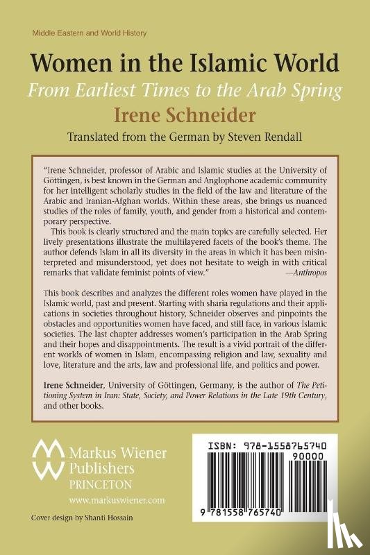 Schneider, Irene - Women in the Islamic World