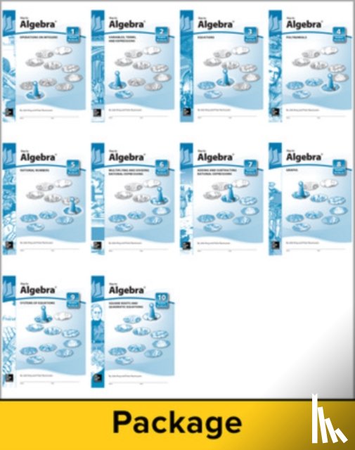 McGraw Hill - Key to Algebra, Set of Books 1-10