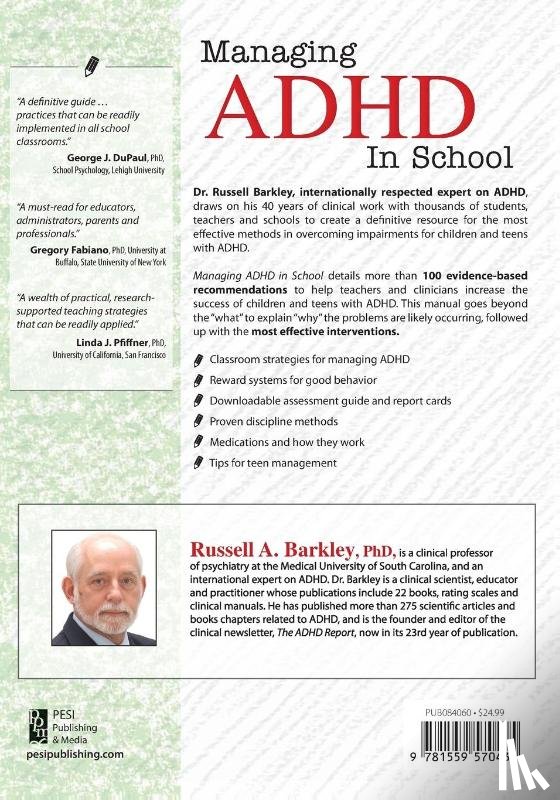 Barkley, Russell A - Managing ADHD in Schools