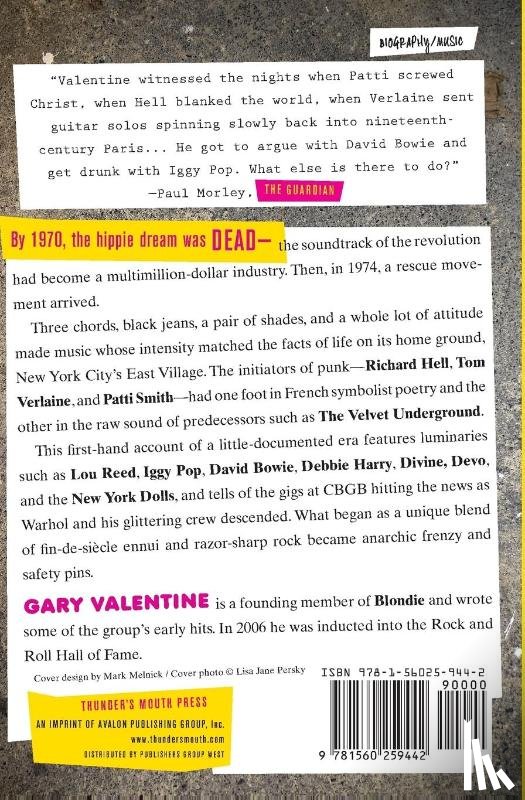 Valentine, Gary - New York Rocker