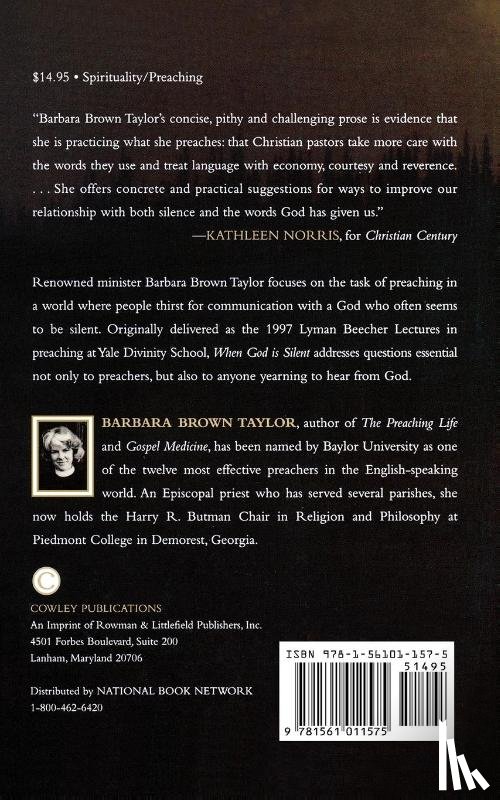 Taylor, Barbara Brown - When God is Silent