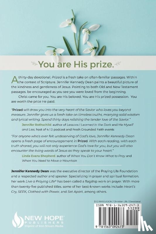 Dean, Jennifer Kennedy - Prized