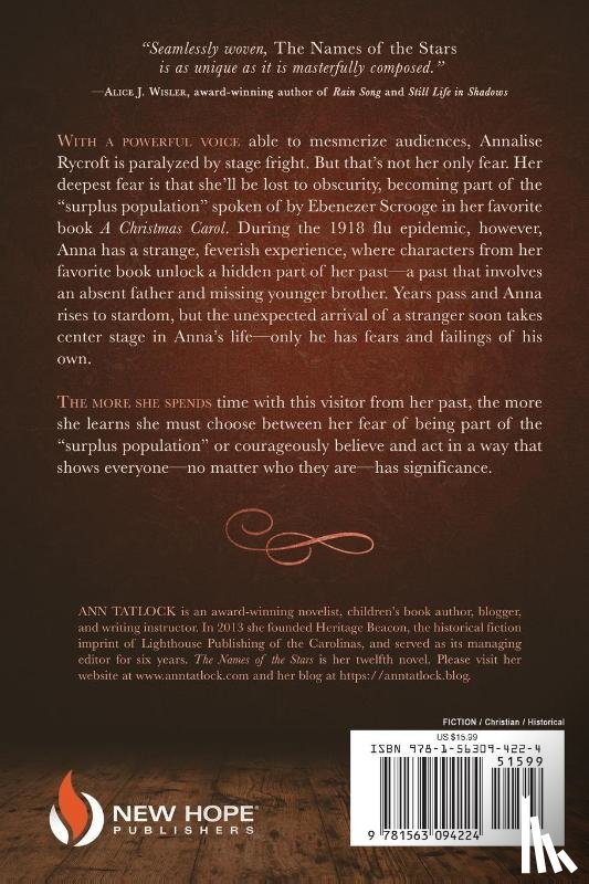 Tatlock, Ann - The Names of the Stars