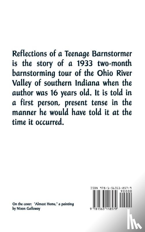 Autry, Peyton - Reflections of a Teenage Barnstormer