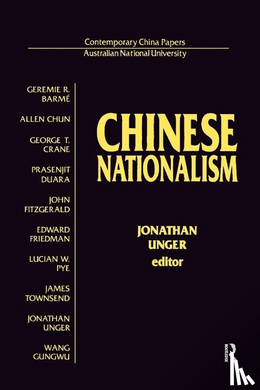 Unger, Jonathan - Chinese Nationalism