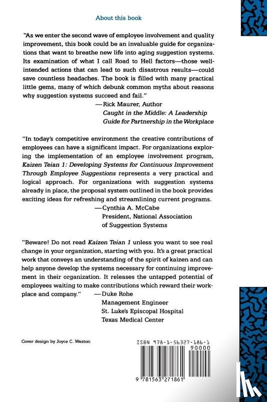 Productivity Press Development Team - Kaizen Teian 1