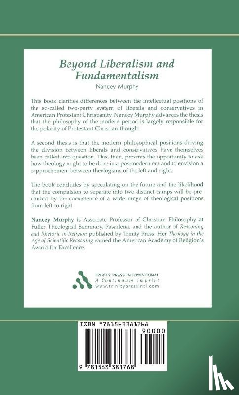 Murphy, Nancey - Beyond Liberalism and Fundamentalism