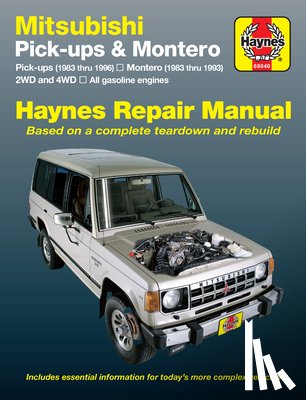 Haynes Publishing - Mitsubishi Pick Up & Montero (83 - 96)