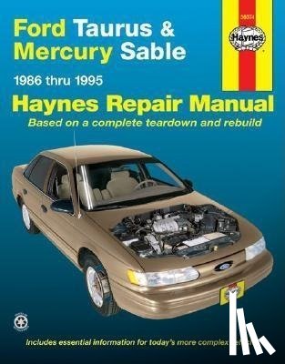 Haynes Publishing - Ford Taurus & Mercury Sable (1986-1995) Haynes Repair Manual (USA)