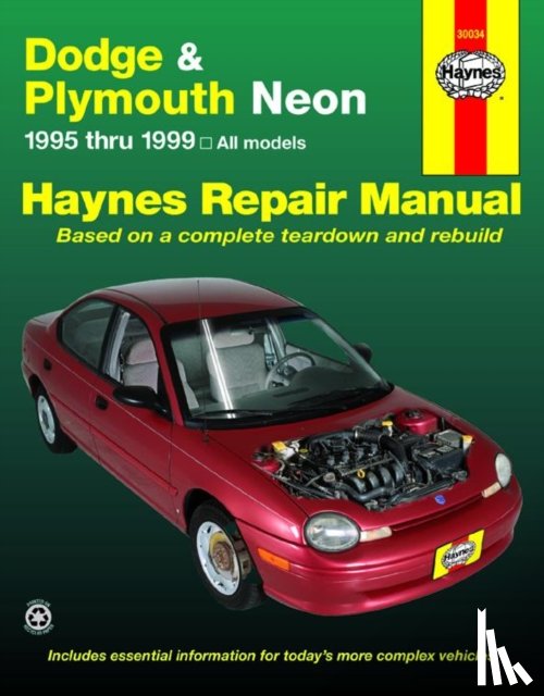 Haynes Publishing - Dodge & Plymouth Neon (1995-1999) Haynes Repair Manual (USA)