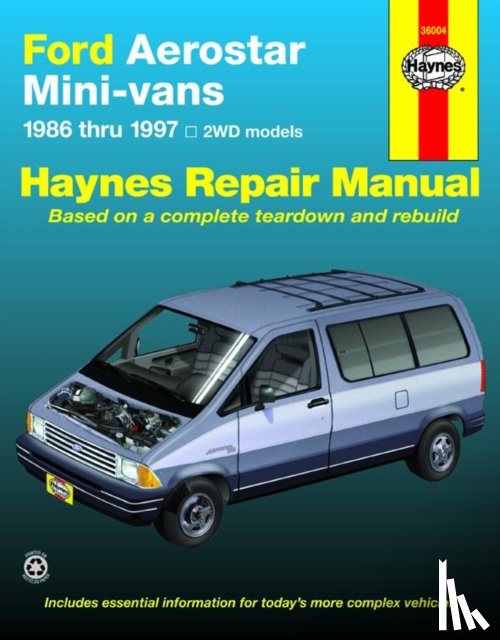Haynes Publishing - Ford Aerostar Mini-vans (1986-1997) with two wheel drive Haynes Repair Manual (USA)