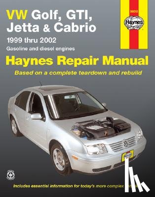 Storer, Jay - VW Golf, GTI, Jetta and Cabrio, 1999 Thru 2002: Haynes Repair Manual