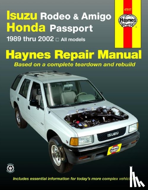 Haynes Publishing - Isuzu Rodeo, Amigo & Honda Passport (89 - 02)