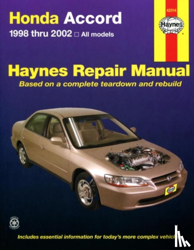 Haynes Publishing - Honda Accord (1998-2002) Haynes Repair Manual (USA)