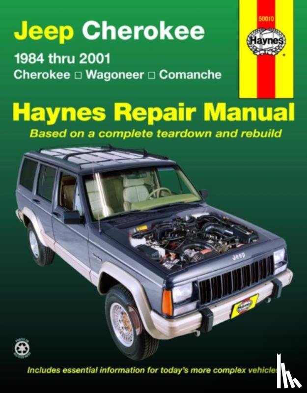 Haynes Publishing - Jeep Cherokee Cherokee, Comanche & Wagoneer Limited, 2WD & 4WD, petrol (1984-2001) Haynes Repair Manual (USA)