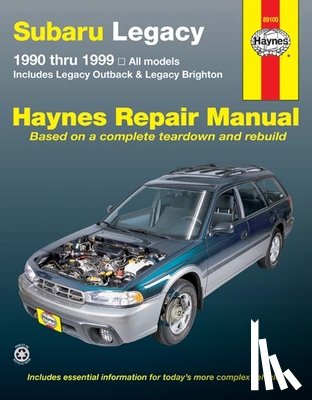 Haynes Publishing - Subaru Legacy 1990-1999) Legacy models inc. Outback & Brighton Haynes Repair Manual (USA)
