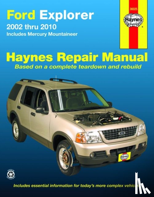 Haynes Publishing - Ford Explorer & Mercury Mountaineer (2002-2010) Haynes Repair Manual (USA)