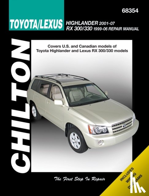 Haynes Publishing - Toyota Highlander & Lexus Rx-330 99-07 (Chilton)