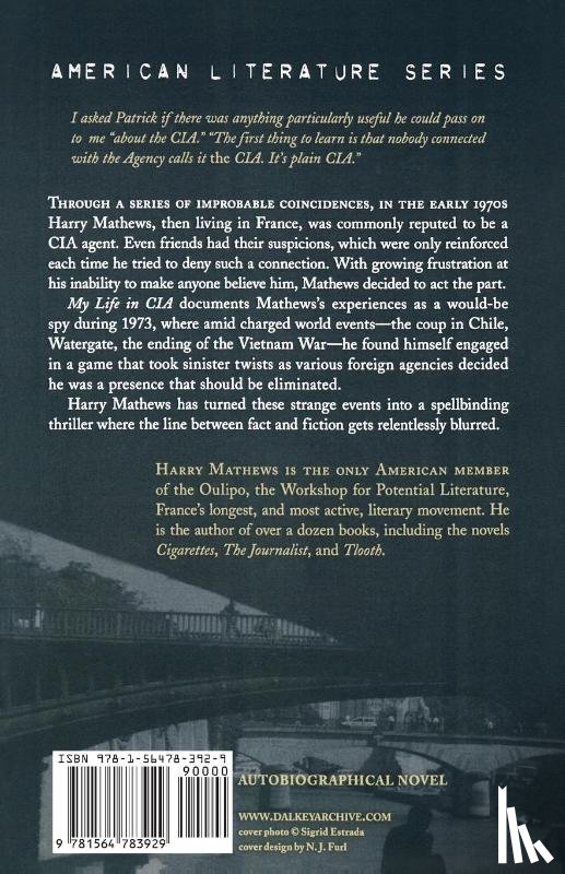 Mathews, Harry - My Life in CIA