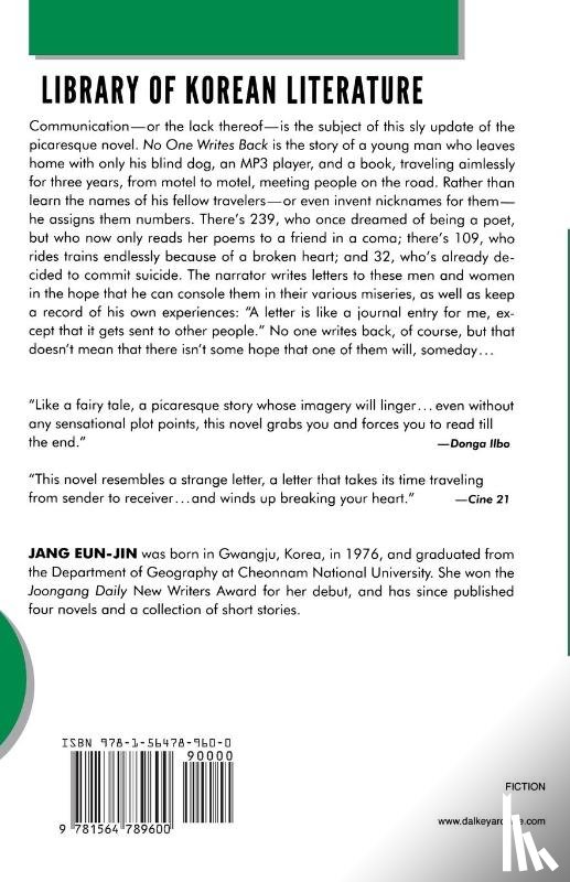 Eun-Jin, Jang - No One Writes Back