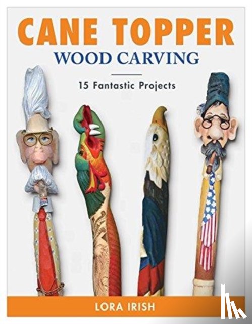 Irish, Lora S. - Cane Topper Wood Carving