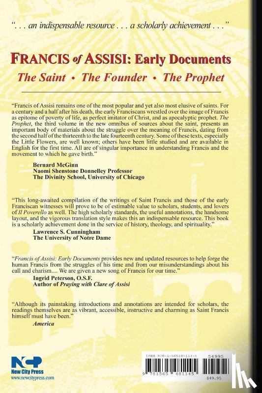 Armstrong/Short - Francis of Assisi Vol 3 the Prophet