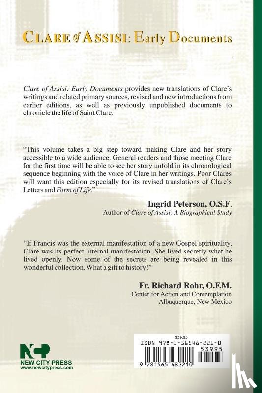  - Clare of Assisi