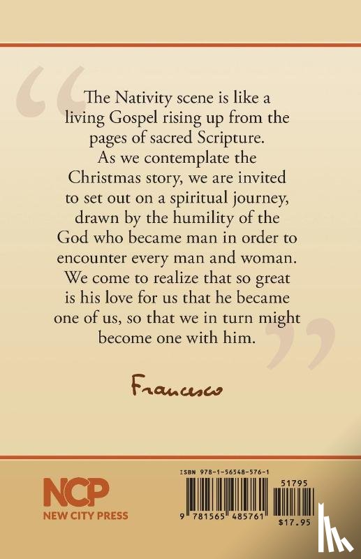 Francis, Pope - Christmas at the Nativity