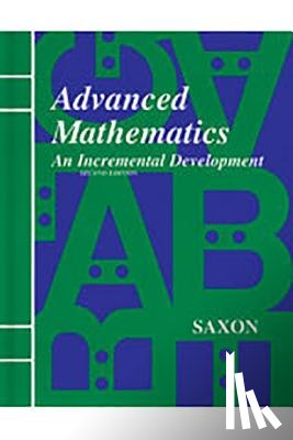 Saxon - Saxon Advanced Math Answer Key & Tests Second Edition