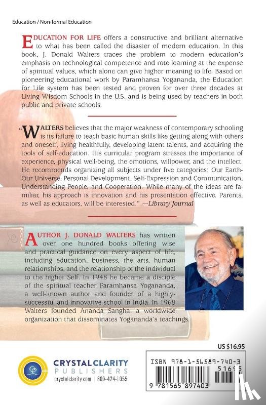 Walters, J.Donald - Education for Life