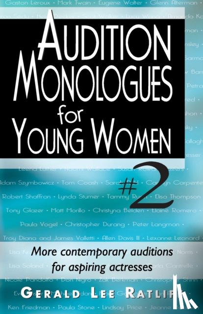 Ratliff, Gerald Lee - Audition Monologues for Young Women #2