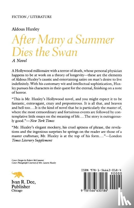 Huxley, Aldous - After Many a Summer Dies the Swan