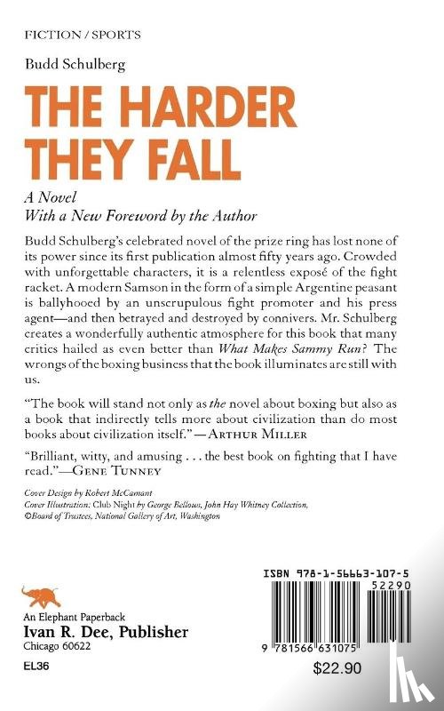 Schulberg, Budd - The Harder They Fall: a Novel