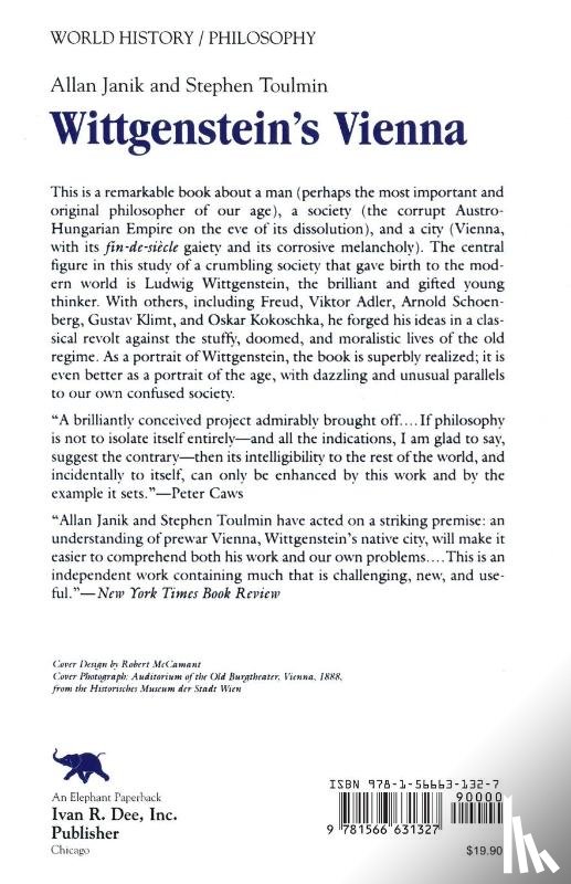 Janik, Allan, Toulmin, Stephen - Wittgenstein's Vienna