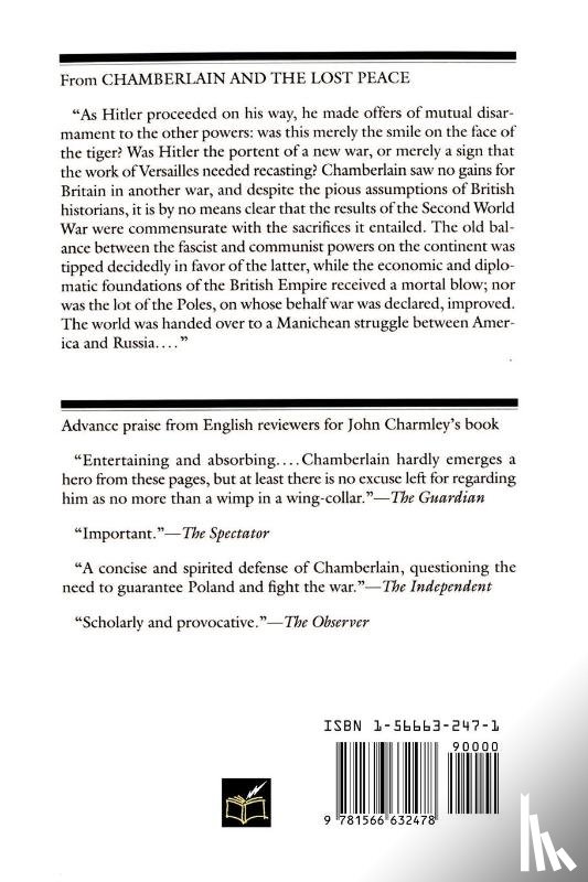 Charmley, John - Chamberlain and the Lost Peace